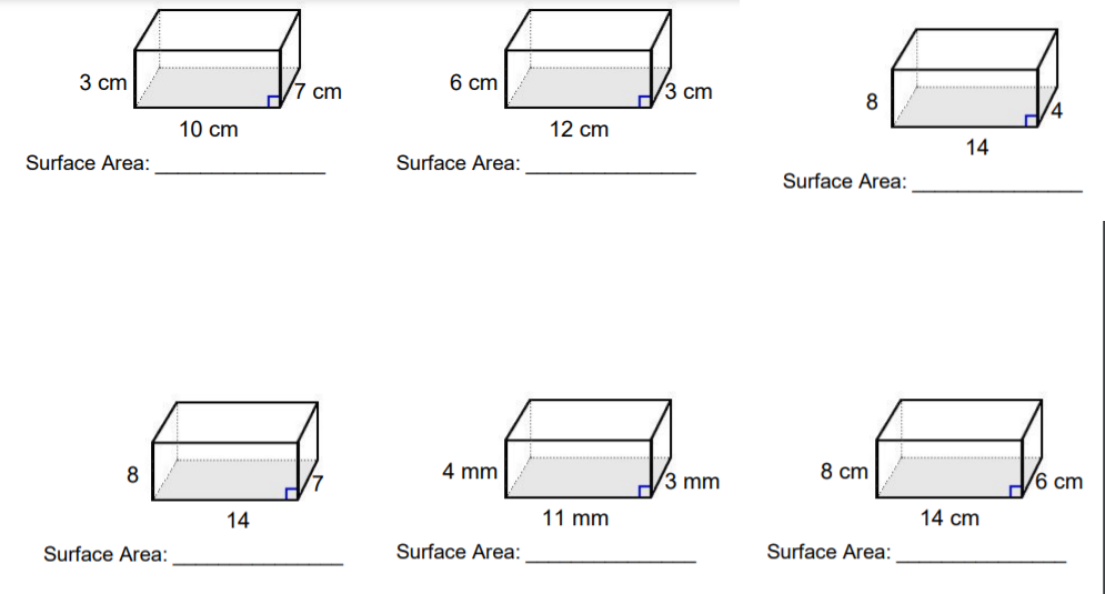 find the surface area of a triangular prism